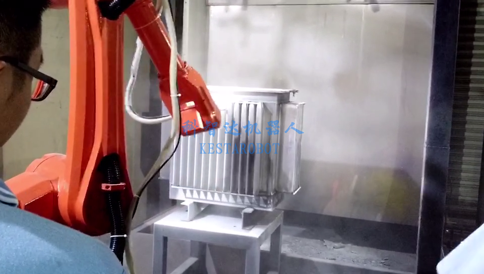 變壓器噴粉機器人(圖1) 變壓器噴粉機器人(圖1)