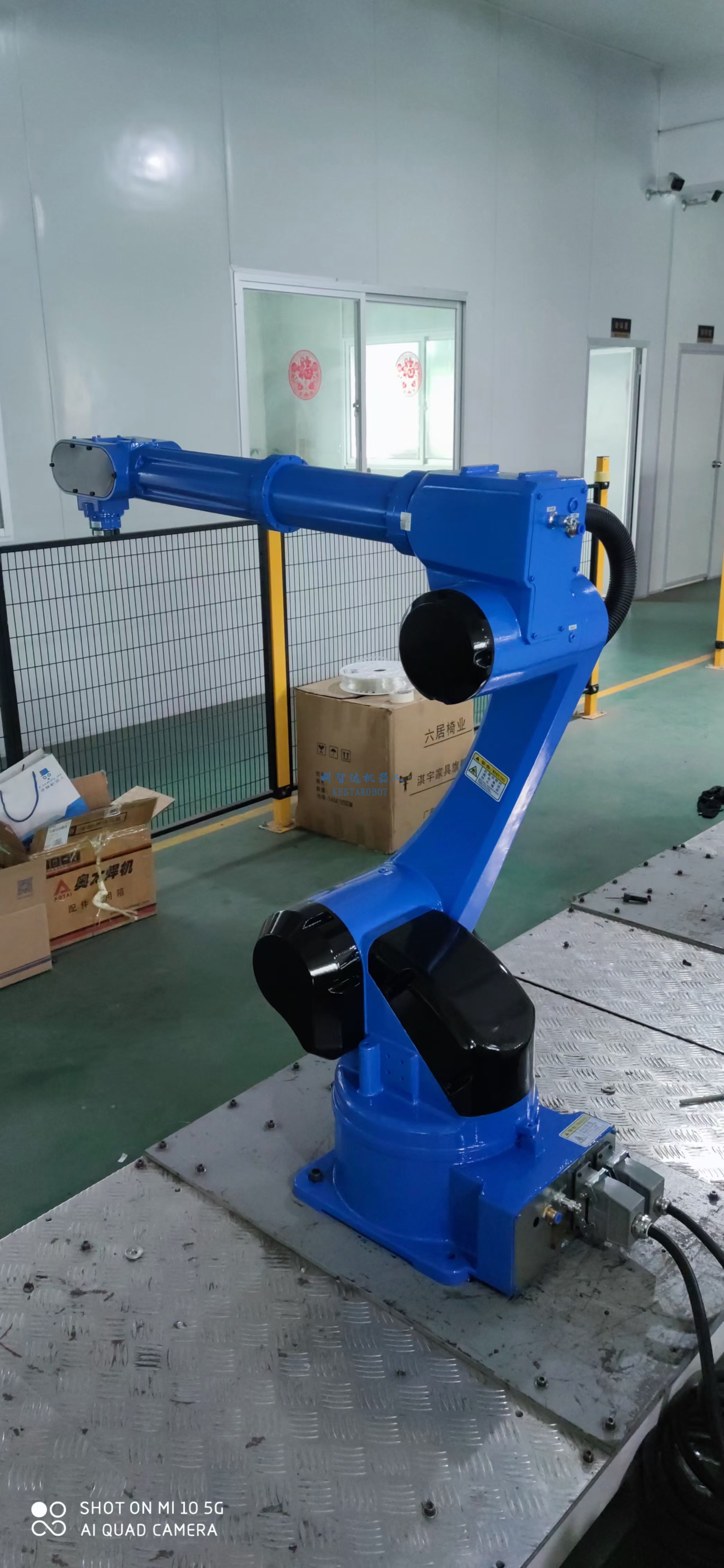 四軸關節機器人批量生產中(圖1) 四軸關節機器人批量生產中(圖1)